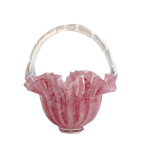 Fcnjsao Glasblumenkorb, kreativer Blumenkorb, Dekoration, Desktop-Mittelstück, Heimdekoration, Hochzeitskorb, Dekoration Fcnjsao Glasblumenkorb, kreativer Blumenkorb, Dekoration, Desktop-Mittelstück, Heimdekoration, Hochzeitskorb, Dekoration von Fcnjsao