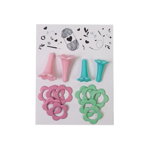 Fcnjsao Häkel-Verriegelungsmarker, Charm-Nähmarker, Charm-Verriegelung, Nähmarker, Stricknadelspitzenstopper Fcnjsao Häkel-Verriegelungsmarker, Charm-Nähmarker, Charm-Verriegelung, Nähmarker, Stricknadelspitzenstopper von Fcnjsao
