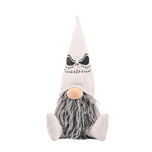 Fcnjsao Halloween handgefertigte Tomte schwedische Zwerge sitzende Nisse skandinavische Zwerge Ornamente Tischdekoration von Fcnjsao