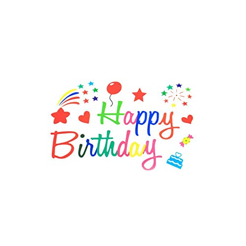 Fcnjsao Happy Birthday Aufkleber Ballon Dekoration Geburtstag Paster für große klare transparente Luftballons Buchstaben Abziehbilder Geburtstag Fcnjsao Happy Birthday Aufkleber Ballon Dekoration Geburtstag Paster für große klare transparente Luftballons Buchstaben Abziehbilder Geburtstag von Fcnjsao