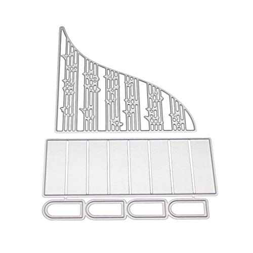 Fcnjsao Klavier Metall Stanzformen Schablone Scrapbooking Album Stempel Papier Karte Embossi Fcnjsao Klavier Metall Stanzformen Schablone Scrapbooking Album Stempel Papier Karte Embossi von Fcnjsao