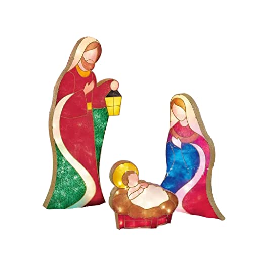 Fcnjsao Krippenfigur für Zuhause, religiöse Familienstatuen, katholische Figur, Tischdekorationen Fcnjsao Krippenfigur für Zuhause, religiöse Familienstatuen, katholische Figur, Tischdekorationen von Fcnjsao