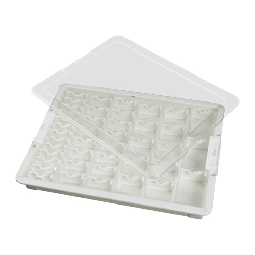 Fcnjsao Kunststoffperlen-Sortierbox mit einzelnen Fächern, transparenter Deckel, Sortiertablett für Schmuckherstellungs-Enthusiasten Fcnjsao Kunststoffperlen-Sortierbox mit einzelnen Fächern, transparenter Deckel, Sortiertablett für Schmuckherstellungs-Enthusiasten von Fcnjsao