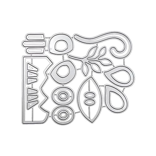 Fcnjsao Metall-Stanzformen, Verpackungsbox, Stanzschablonen, Schablonen für Scrapbooking, Alben, Papierkarten, Prägung von Fcnjsao