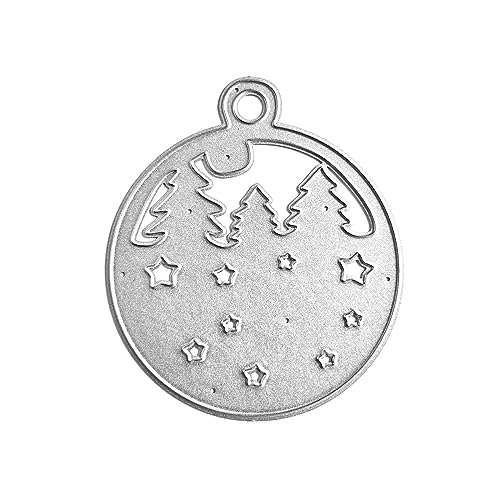 Fcnjsao Metall-Stanzformen für Weihnachtsanhänger, zum Basteln, Karbonstahl, Prägeschablone, Scrapbooking, für Kartenstanzformen Fcnjsao Metall-Stanzformen für Weihnachtsanhänger, zum Basteln, Karbonstahl, Prägeschablone, Scrapbooking, für Kartenstanzformen von Fcnjsao
