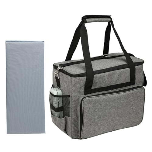 Fcnjsao Nähmaschinen-Tragetasche mit herausnehmbarer Polsterung, Reise-Nähtasche für Nähmaschine und Nähzubehör Fcnjsao Nähmaschinen-Tragetasche mit herausnehmbarer Polsterung, Reise-Nähtasche für Nähmaschine und Nähzubehör von Fcnjsao