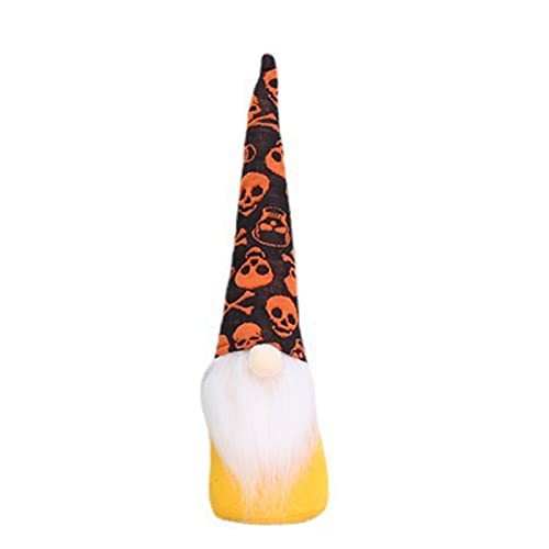 Fcnjsao Plüsch-Zwerge, handgefertigt, Winter-Tomte, schwedisch, gesichtslos, für Halloween, Bauernhaus, Tischdekoration von Fcnjsao