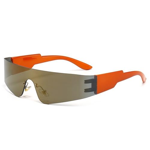 Fcnjsao Sportliche Sonnenbrille für Shows, Bühne und Alltag, Punk-Kostüm, Zubehör, modernes Outfit, Foto-Requisiten Fcnjsao Sportliche Sonnenbrille für Shows, Bühne und Alltag, Punk-Kostüm, Zubehör, modernes Outfit, Foto-Requisiten von Fcnjsao