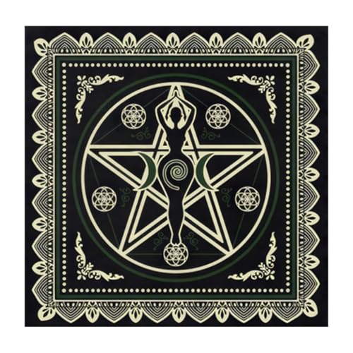Fcnjsao Tarot Tischdecke Tuch Mondphasen Muster Astrologie Tischdecke Weissagungen Kartentuch Wandteppich Wanddekoration Fcnjsao Tarot Tischdecke Tuch Mondphasen Muster Astrologie Tischdecke Weissagungen Kartentuch Wandteppich Wanddekoration von Fcnjsao