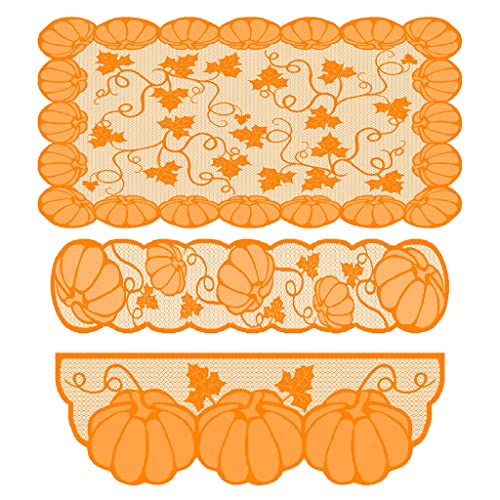 Fcnjsao Thanksgiving-Tischdekorationsset, Tischdecke für Zuhause, Bauernhaus, dekorativ Fcnjsao Thanksgiving-Tischdekorationsset, Tischdecke für Zuhause, Bauernhaus, dekorativ von Fcnjsao