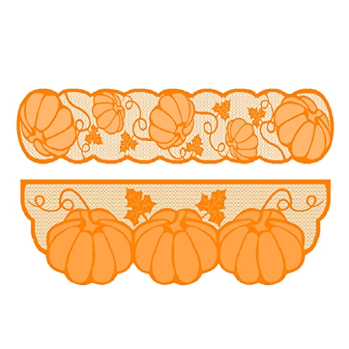 Fcnjsao Thanksgiving-Tischdekorationsset, Tischdecke für Zuhause, Bauernhaus, dekorativ von Fcnjsao