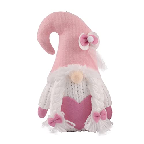 Fcnjsao Valentinstag Plüsch skandinavische Tomte Ornamente Schwedischer Tomte Zwerg von Fcnjsao