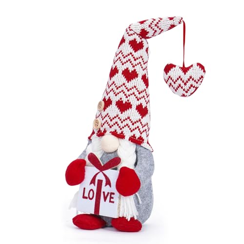 Fcnjsao Valentinstagsdekoration, Valentinstags-Dekoration, Herr und Frau Zwerge, Tischdekoration, Tagesdekoration Fcnjsao Valentinstagsdekoration, Valentinstags-Dekoration, Herr und Frau Zwerge, Tischdekoration, Tagesdekoration von Fcnjsao