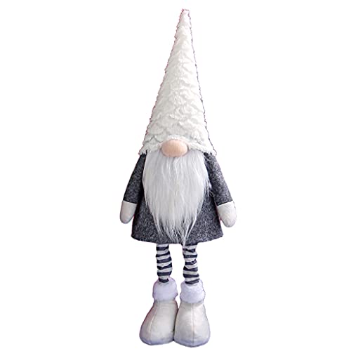 Fcnjsao Weihnachtsdekoration, Teleskophaar, handgefertigt, Tomte Plüsch für Ornamente, Tischdekoration, Weihnachtsmann Fcnjsao Weihnachtsdekoration, Teleskophaar, handgefertigt, Tomte Plüsch für Ornamente, Tischdekoration, Weihnachtsmann von Fcnjsao