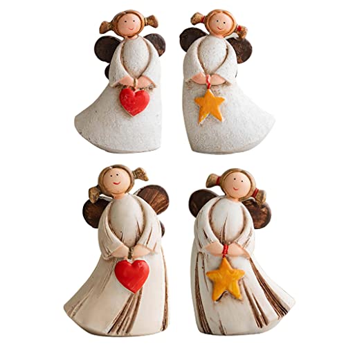 Fcnjsao Weihnachtsmädchen Schreibtisch-Ornamente Mädchen mit Flügel, Kunstharz, Bastelfigur, Party, Urlaub, Dekoration Fcnjsao Weihnachtsmädchen Schreibtisch-Ornamente Mädchen mit Flügel, Kunstharz, Bastelfigur, Party, Urlaub, Dekoration von Fcnjsao