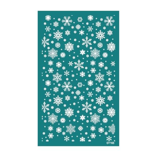 Fcnjsao Wiederverwendbare Siebdruck-Schablonen mit weihnachtlichem Motiv, Schneeflocken-Ohrringe, Siebdruck-Schablonen für T-Shirt-Fensterdekoration Fcnjsao Wiederverwendbare Siebdruck-Schablonen mit weihnachtlichem Motiv, Schneeflocken-Ohrringe, Siebdruck-Schablonen für T-Shirt-Fensterdekoration von Fcnjsao