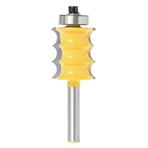 Großer Dreifach-Perlen-Fräser-Bit, 6,35 mm Schaft für Holzbearbeitung Großer Dreifach-Perlen-Fräser-Bit, 6,35 mm Schaft für Holzbearbeitung von Fcnjsao