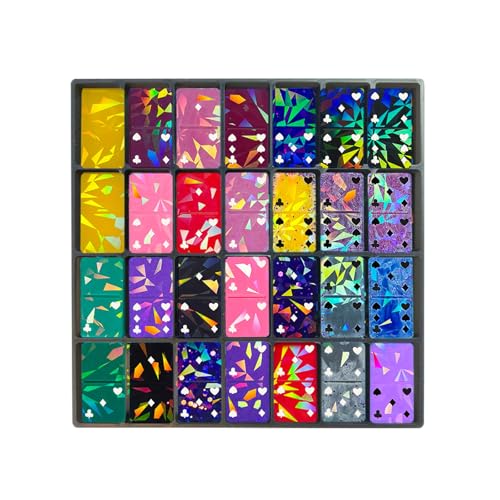 Mehrzweck Silikonform Für Dominos Und Anhänger 28 Hohlraum Epoxidharz Crafting Werkzeug Für Home Entertainment von Fcnjsao