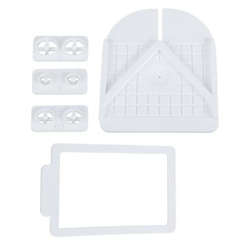 Ohrstecker-Einbettungsgerät, Tonohrringherstellungs-Set für Ton-Schmuck, mit verschiedenen Größen, Schneider und Positionierbrett, Ohrring-Installationswerkzeug Ohrstecker-Einbettungsgerät, Tonohrringherstellungs-Set für Ton-Schmuck, mit verschiedenen Größen, Schneider und Positionierbrett, Ohrring-Installationswerkzeug von Fcnjsao