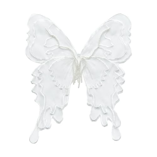 Organza Butterfly Applique Nähen Auf Patches Für Party Und Hochzeits Outfit Kulturereignis Kostüm Dekore von Fcnjsao