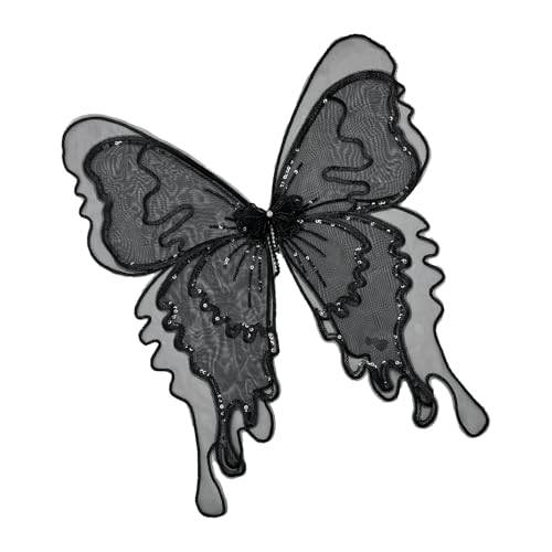 Organza Butterfly Applique Nähen Auf Patches Für Party Und Hochzeits Outfit Kulturereignis Kostüm Dekore von Fcnjsao