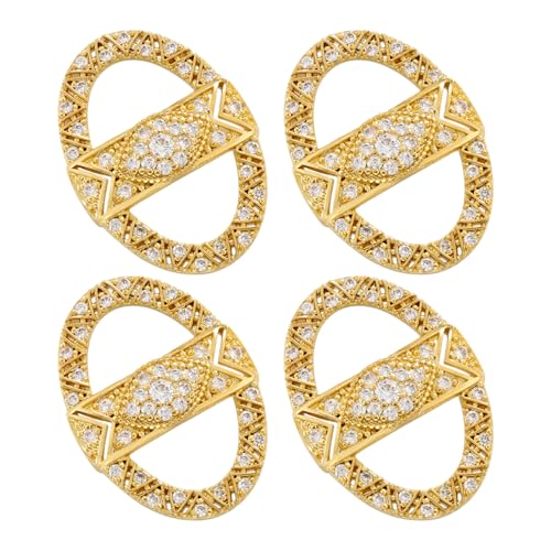 Packung 4 Schmuckanschlüsse Set Schmuck Making Verschlüsse Armband Herstellung Vorräte Ohrring Stecker Messing Textur Packung 4 Schmuckanschlüsse Set Schmuck Making Verschlüsse Armband Herstellung Vorräte Ohrring Stecker Messing Textur von Fcnjsao