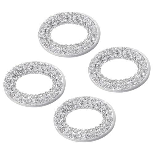 Packung 4 Schmuckanschlüsse Set Schmuck Making Verschlüsse Armband Herstellung Vorräte Ohrring Stecker Messing Textur Packung 4 Schmuckanschlüsse Set Schmuck Making Verschlüsse Armband Herstellung Vorräte Ohrring Stecker Messing Textur von Fcnjsao