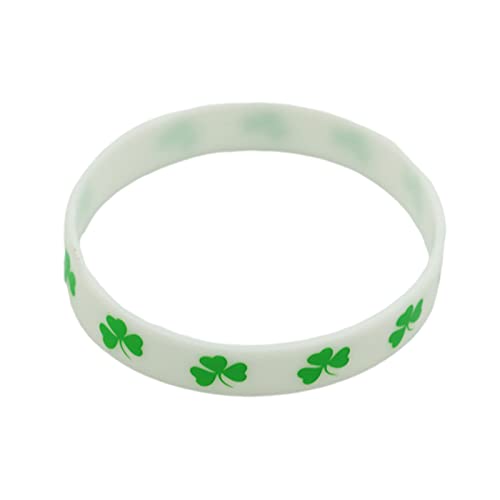 Patrick's Day Silikon-Armband für irisches Festival, Kleeblatt für Zuhause, Festival, Party-Dekoration Patrick's Day Silikon-Armband für irisches Festival, Kleeblatt für Zuhause, Festival, Party-Dekoration von Fcnjsao