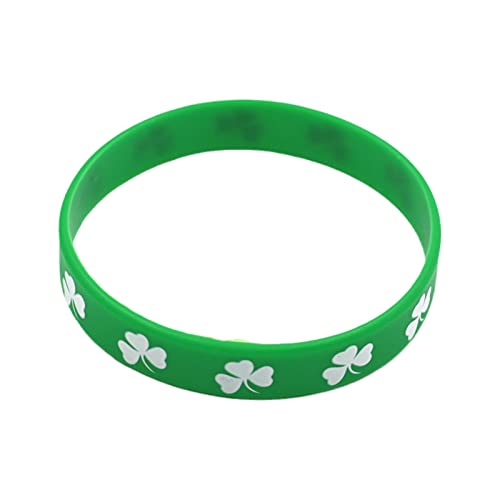 Patrick's Day Silikon-Armband für irisches Festival, Kleeblatt für Zuhause, Festival, Party-Dekoration Patrick's Day Silikon-Armband für irisches Festival, Kleeblatt für Zuhause, Festival, Party-Dekoration von Fcnjsao