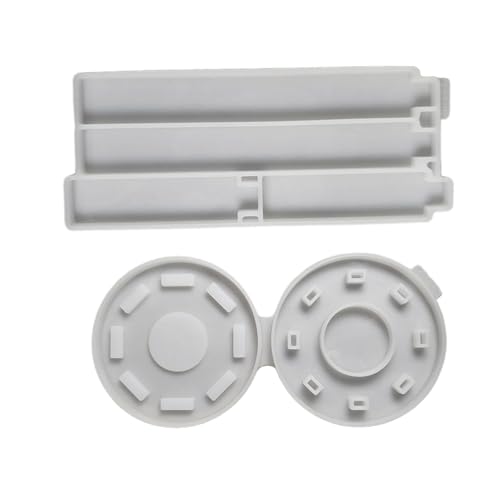 Rechteckige Epoxidharzform Schimmelpilz Set Vielseitige Harzgussschimmel Set Für Kerzenhalter Licht Charme Home Ornament von Fcnjsao