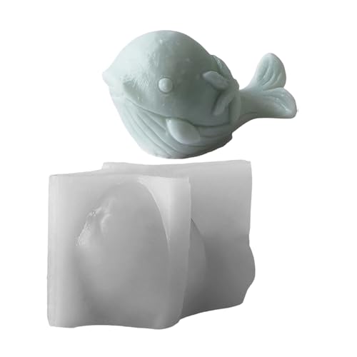 Robuste Mehrzweck-Silikonform, Delfin, stilvolles Zubehör für Kuchenseife und kreative Backwerkzeuge von Fcnjsao