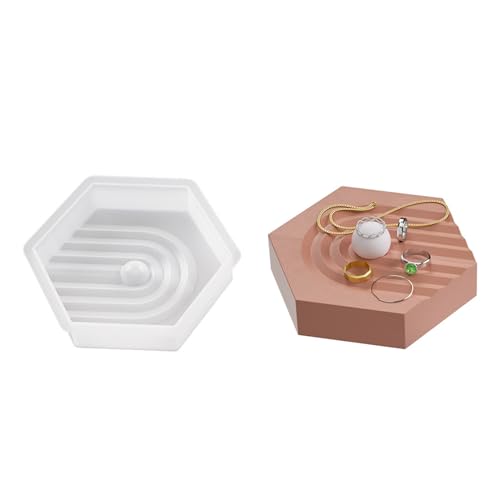 Runde Hexagonale Schmuck Rack Form Schmuckständer Silikonform Epoxidharz Lagerregal Formringe Formen Formen Runde Hexagonale Schmuck Rack Form Schmuckständer Silikonform Epoxidharz Lagerregal Formringe Formen Formen von Fcnjsao