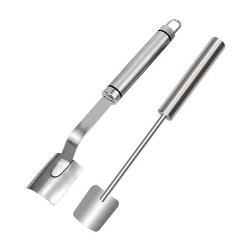 Set mit 2 Maiskolben mit verlängertem langem Griff, Edelstahl, Maiskolben, Shucker, Maisverarbeitungsutensilien Set mit 2 Maiskolben mit verlängertem langem Griff, Edelstahl, Maiskolben, Shucker, Maisverarbeitungsutensilien von Fcnjsao