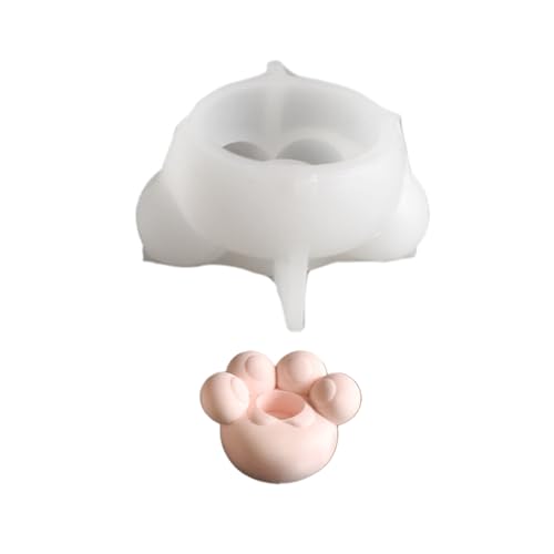 Silikonform Für Kerzenbasis Elegante Katzen Klaue/blasenförmige Teelichthalter Form Home Desktop Dekoration Making Form von Fcnjsao