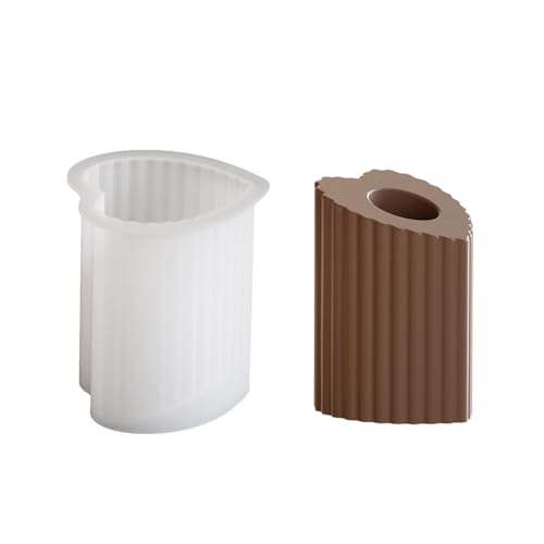 Silikonform Set Für Handwerk Von Harzkerzenhaltern Fügen Sie Dem Dekosr Mit Streifen Designs Künstlerische Note Hinzu Silikonform Set Für Handwerk Von Harzkerzenhaltern Fügen Sie Dem Dekosr Mit Streifen Designs Künstlerische Note Hinzu von Fcnjsao