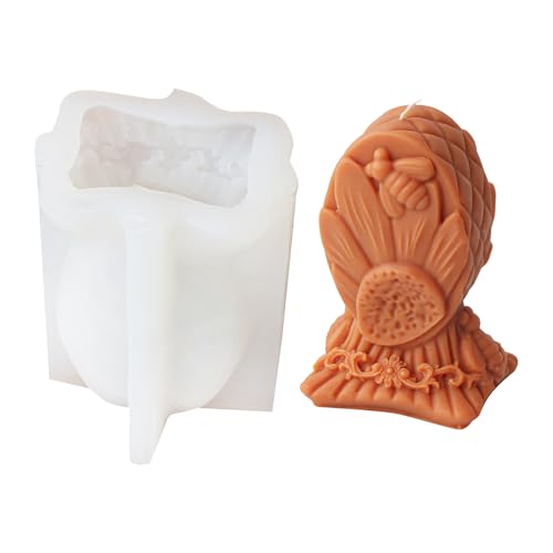 Stilvolle Bastelform, flexible Silikonform, Bienen, Blume, geprägt, handgefertigt und Seifenbasteln Stilvolle Bastelform, flexible Silikonform, Bienen, Blume, geprägt, handgefertigt und Seifenbasteln von Fcnjsao