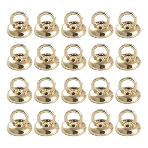 Stilvolle Perlen Verschluss Verschlüsse Vielseitige Perlen Perlen Endhut Schmuck Für Halskettenarmband Finishing Handwerk von Fcnjsao