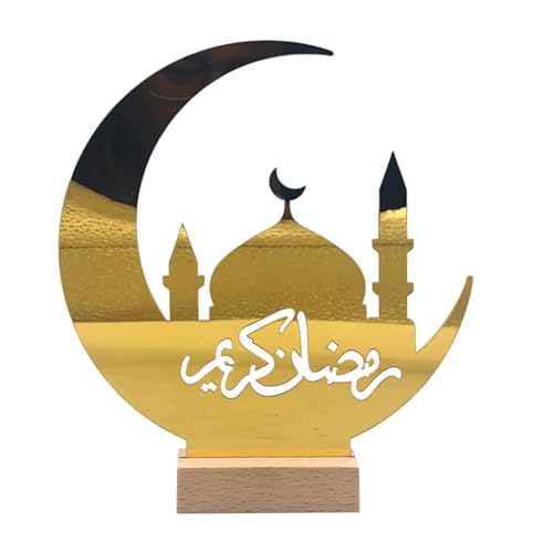 Tischdekoration, Acryl, Halbmonde, Dekoration für Eid und Ramadans, Feiern, Party, Tischdekoration von Fcnjsao