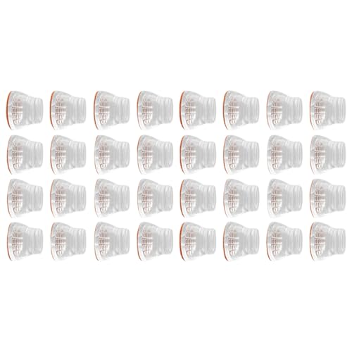 Transparente Stuhlfußbezüge, Filz, Bodenschoner, kratzfest, geräuschreduzierend, schnelle Installation für Möbelbeine von Fcnjsao