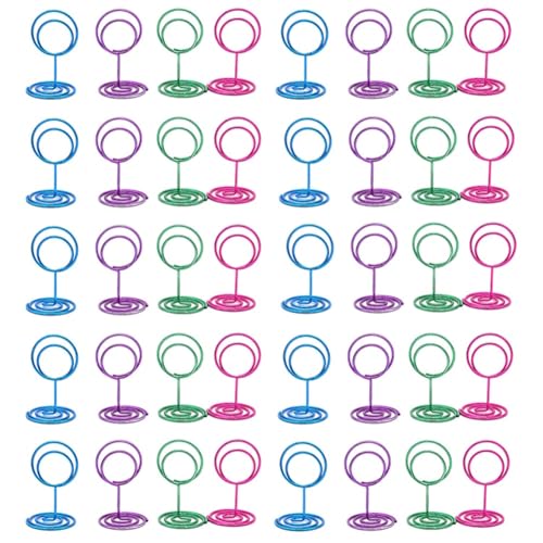 Fcuajdkq 40 Tischnummernhalter, Kartenhalter, Fotohalter für Hochzeiten, Geburtstagspartys, Restaurants Fcuajdkq 40 Tischnummernhalter, Kartenhalter, Fotohalter für Hochzeiten, Geburtstagspartys, Restaurants von Fcuajdkq
