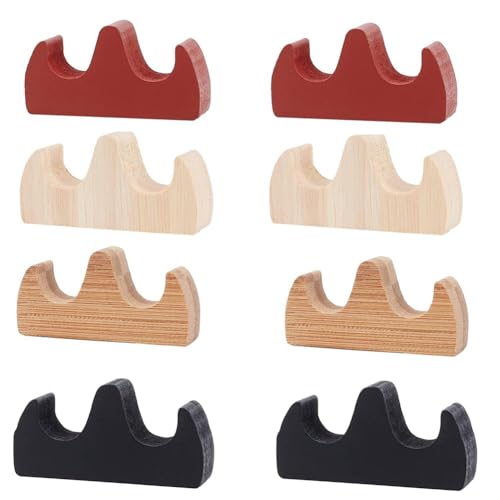 Fcuajdkq 8 Pinselhalter, 4-farbiger Kalligraphie-Pinselhalter, Holz-Schreibpinselhalter in Feuerform Fcuajdkq 8 Pinselhalter, 4-farbiger Kalligraphie-Pinselhalter, Holz-Schreibpinselhalter in Feuerform von Fcuajdkq