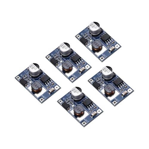 Fcuajdkq DC-DC-Wandler, 8 W, USB-Eingang, 3 V-6 V auf 12 V, 3 A, für 3,7 V Lithium-Batterie, 5 Stück von Fcuajdkq