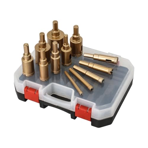 Fcuajdkq Lochöffner-Set zum Schweißen, Mehrzweck-Bohrer, Bohrer-Set, Handwerkzeuge, geeignet für Holzfliesen, Glas usw. Fcuajdkq Lochöffner-Set zum Schweißen, Mehrzweck-Bohrer, Bohrer-Set, Handwerkzeuge, geeignet für Holzfliesen, Glas usw. von Fcuajdkq