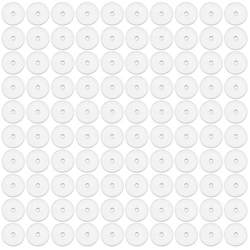 100 Stück Silikon-Ohrring-Verschlüsse, Ohrläppchen-Stütz-Patches für Ohrringe, Piercingscheibe, kein Ziehen, transparente Scheiben, Stabilisator-Pads, Ohrläppchen-Stütz-Patches zur Stabilisierung von 100 Stück Silikon-Ohrring-Verschlüsse, Ohrläppchen-Stütz-Patches für Ohrringe, Piercingscheibe, kein Ziehen, transparente Scheiben, Stabilisator-Pads, Ohrläppchen-Stütz-Patches zur Stabilisierung von von FdcLixuvol