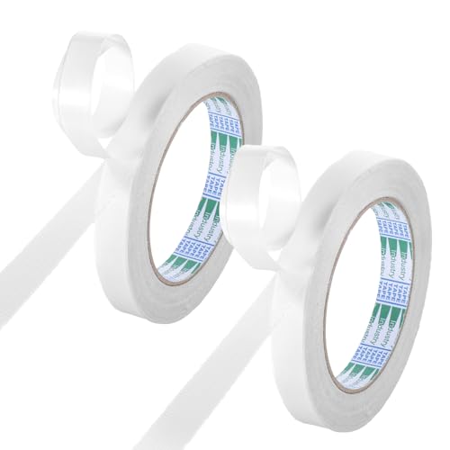 2 Bände Doppelseitiges Klebeband Extra Stark durchsichtiges Klebeband für Kleidung Teppichklebeband Abnehmbar Spurlos Double Sided Tape Ideal für Teppich, Foto, Wand, Küche, Zuhause Schule 1,5cm x 13m 2 Bände Doppelseitiges Klebeband Extra Stark durchsichtiges Klebeband für Kleidung Teppichklebeband Abnehmbar Spurlos Double Sided Tape Ideal für Teppich, Foto, Wand, Küche, Zuhause Schule 1,5cm x 13m von FdcLixuvol