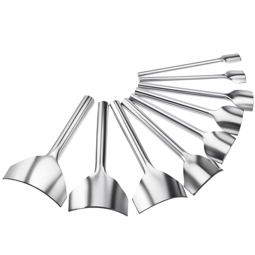 Lederstanzwerkzeug, halbrund, Ledereckenstanzer, Lederbandschneider, Ledergürtel-Endschneider, Lederhandwerk, Stanzwerkzeuge für Heimwerker, Handwerk, Gurtgürtel und Geldbörse (10–50 mm) von FdcLixuvol