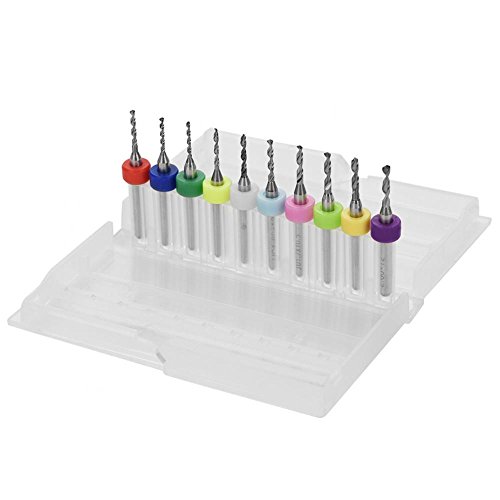 1,1-2,0mm Hartmetall Micro Bohrer Bits Set Werkzeug Zubehör Elektrowerkzeuge für PCB Leiterplatte 10 Stücke MEHRWEG VERPACKUNG socialme-eu 1,1-2,0mm Hartmetall Micro Bohrer Bits Set Werkzeug Zubehör Elektrowerkzeuge für PCB Leiterplatte 10 Stücke MEHRWEG VERPACKUNG socialme-eu von Fdit