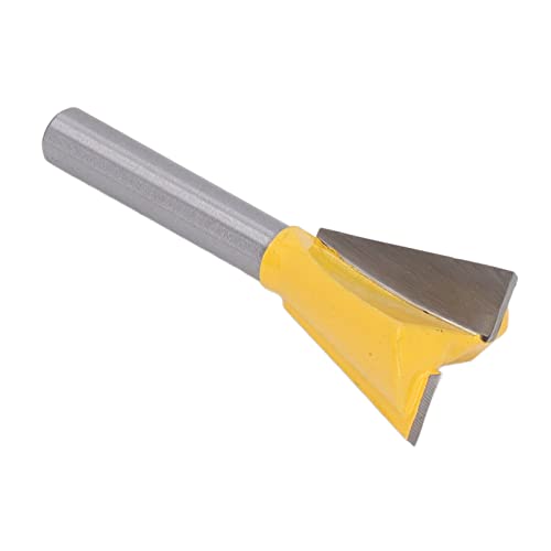 1/4 Hutschall -Router -Bit Scharf Vane/Wing Holzbearbeitung Router Bit, PTFE Beschichtung Starke Abriebfestigkeit, für Holzsu (6*3/4) von Fdit