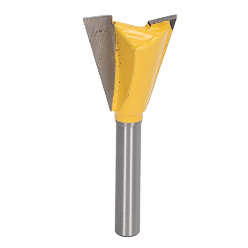 1/4 Hutschall -Router -Bit Scharf Vane/Wing Holzbearbeitung Router Bit, PTFE Beschichtung Starke Abriebfestigkeit, für Holzsu (6*7/8)) von Fdit
