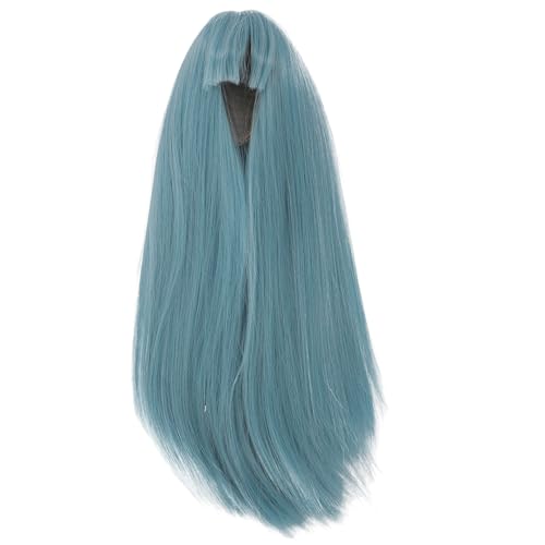 1/4 Puppenperücke mit Realistischer Kopfhaut - 18,5-21 cm Langes, Gerade Synthetisches Haar mit Verstellbaren Pony | Faser für das Styling | Trimmbares BJD -Puppenzubehör 1/4 Puppenperücke mit Realistischer Kopfhaut - 18,5-21 cm Langes, Gerade Synthetisches Haar mit Verstellbaren Pony | Faser für das Styling | Trimmbares BJD -Puppenzubehör von Fdit